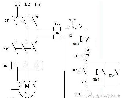 发电机自动启停电路图大全接触器水泵启停电动机