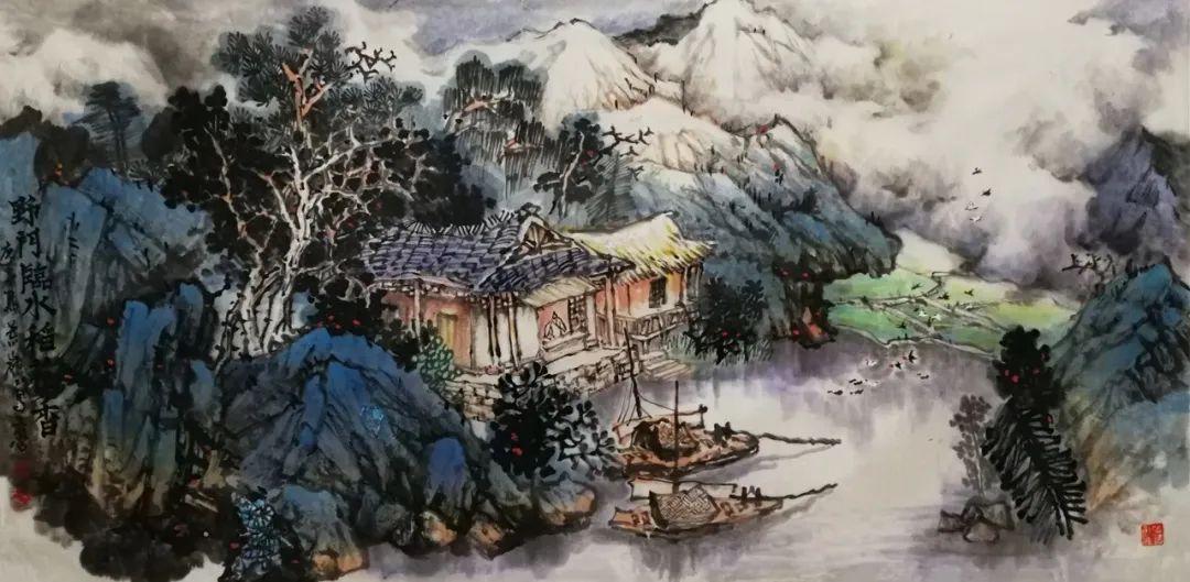 新时代杰出艺术家——马景岭山水画作品展(原创首发)