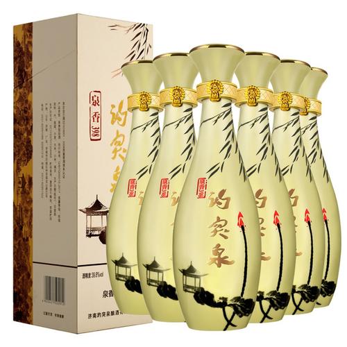 山东济南特产白酒 趵突泉398泉香型白酒 单瓶装