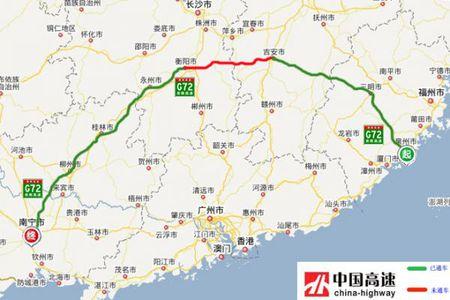 泉南高速公路路线图