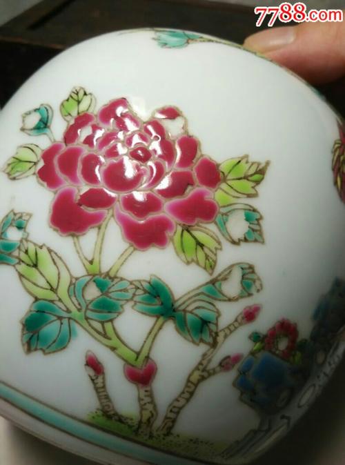 567老厂瓷～凤凰牡丹梧桐罐_彩绘瓷/彩瓷_收藏价格_鉴定交易_7788瓷器