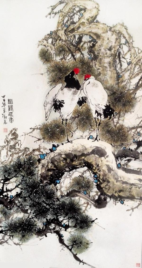 名家风采——画家贾树森花鸟画之魅
