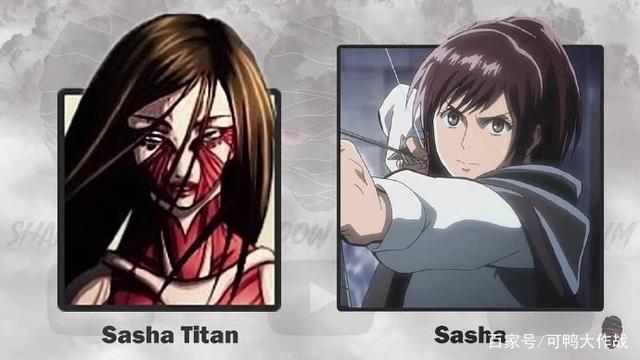 当104期全员巨人化:兵长像狂暴巨人,三笠逐渐阿尼化