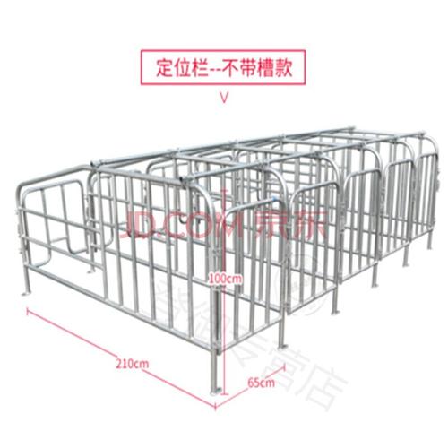 【拼购好货】母猪定位栏限位栏5位10位养猪养殖设备猪产床保育床养殖