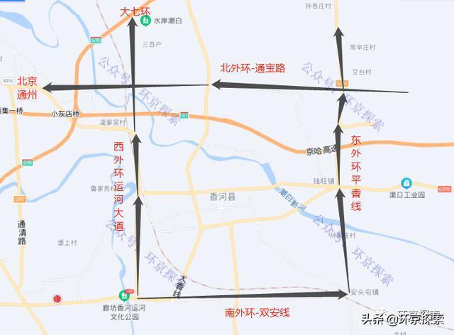 廊坊北三县跨界骨干道路香河通宝路迎来最新进展