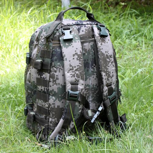 新款06a作训包单兵携行具装备包迷彩攻击包战术背包双肩工具包_双氙