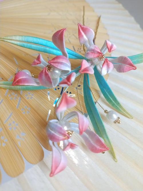 【缠花】兰花_缠花_兴趣爱好_手工