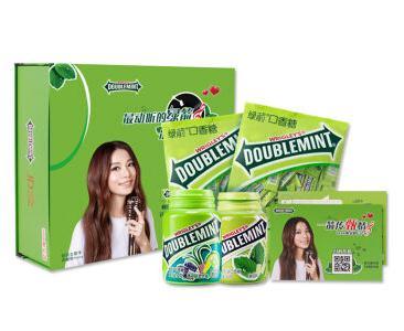 doublemint 绿箭 hebe甄情限量款 口香糖套装 728g