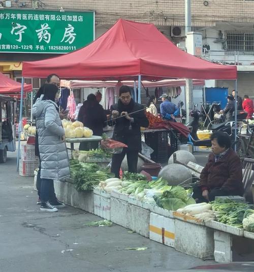 市民反映:龙港洪宫路路边菜场该整治