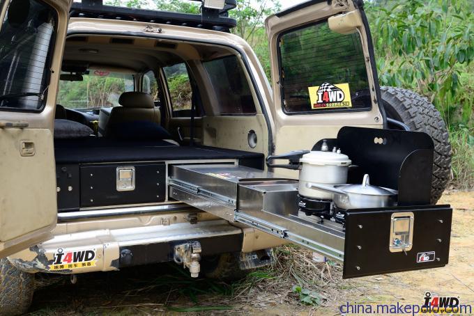 供应i4wd硬派越野车,suv房车装备越野车储物箱,移动厨房