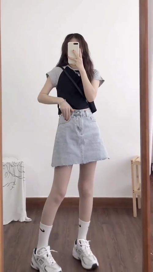 小个子女生显腿长穿搭,秒变大长腿女神!_穿搭_长腿_显