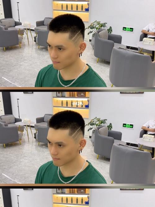 夏季男士酷酷的发型,彭于晏同款圆寸头_男士发型_发型