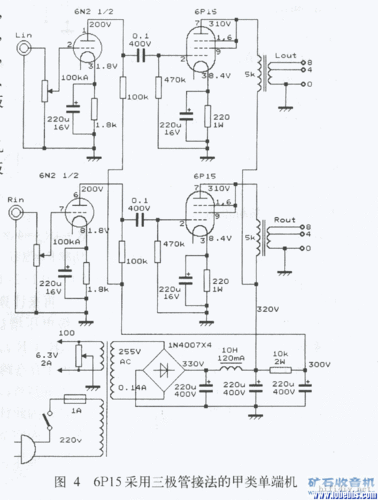 改装的6p15推挽功放