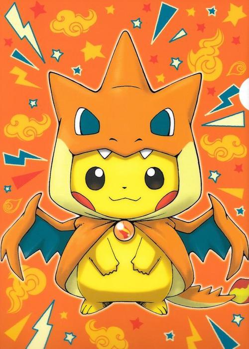 pikachu-mega charizard y