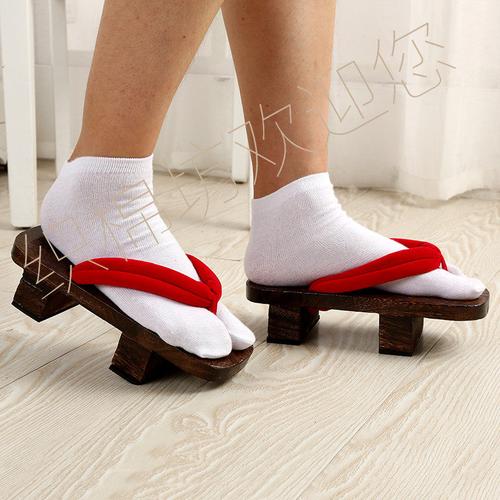 cosplay男女袜子和风日本木屐