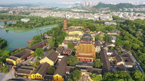 金山寺_3840x2160_高清视频素材下载(编号:4947799)