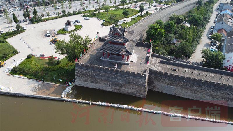 防汛进行时 | 浚县古城守住了!