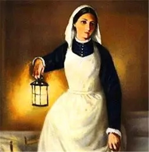 南丁格尔的提灯简笔画