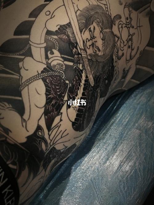 张顺破水门开衫细节图_开衫_纹身_刺青_纹身刺青_美妆