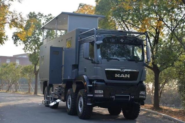 德国man 8x8越野房车全国仅此一台