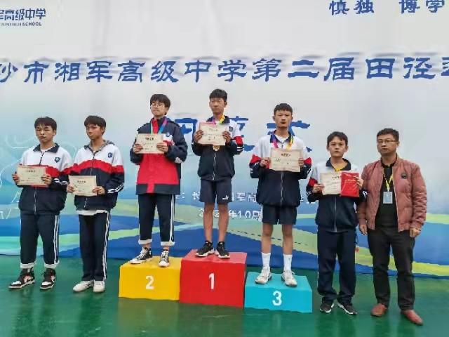 长沙市湘军高级中学时间2021-10-14名称参加校运会姓名李*哲学籍号g