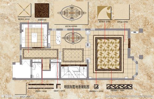 别墅地面铺贴图图片