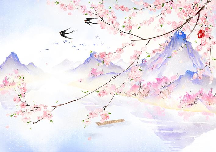 春日游.|绘画习作|插画|丨无轩丨丨 - 原创设计作品 - 站酷 (zcool)