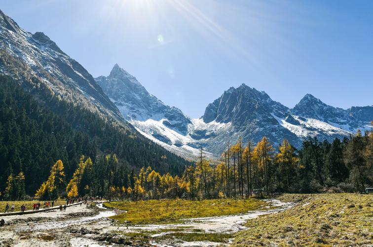四川理县毕棚沟风景区