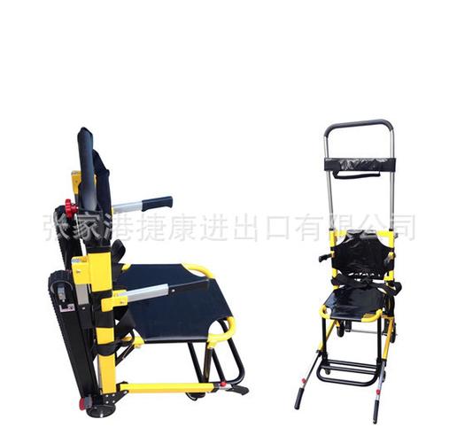 折叠铝合金楼梯担架 履带式便携爬楼轮椅车 多功能专用抢救担架