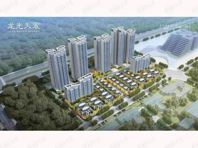 6969龙光天宸位于五象湖版块, 项目推出99-141m05瞰湖高层