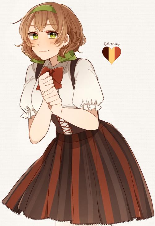 代表国家是比/利/时.性格开朗热情,喜欢甜食.常用同人名为贝露琪.