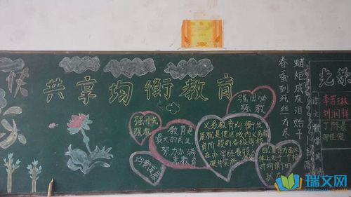 均衡的黑板报