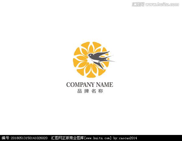 燕窝燕子花标志logo