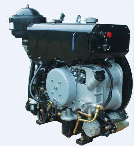 国三电控单缸柴油机