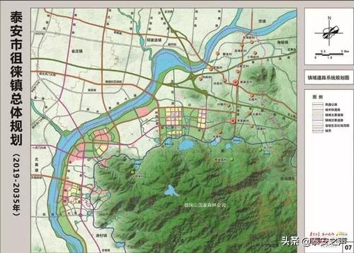 规划期限:2019—2035年   城镇性质:依托徂徕山和汶河,集文化展示