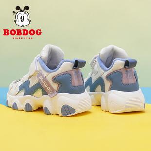 巴布豆童鞋女童鞋加绒2022新款子冬季儿童二棉运动鞋秋冬保暖冬鞋