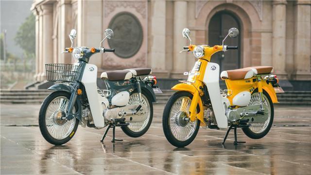 嘉陵推出复古弯梁车,外观经典,110cc电喷引擎,5680元起