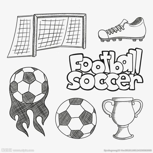 足球元素图片