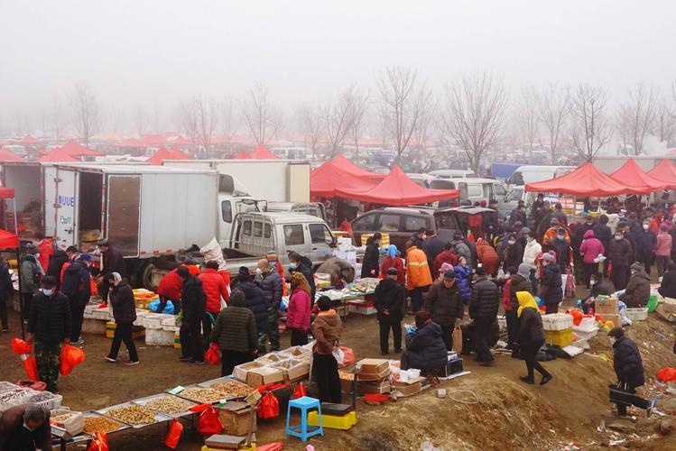 泊里大集,2021年1月21日.