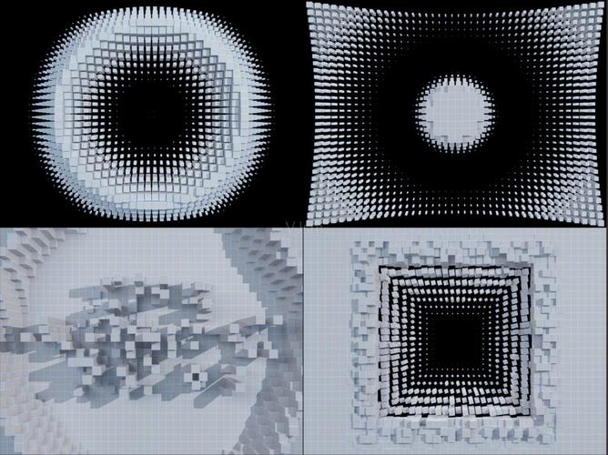 裸眼3d全息投影视频素材