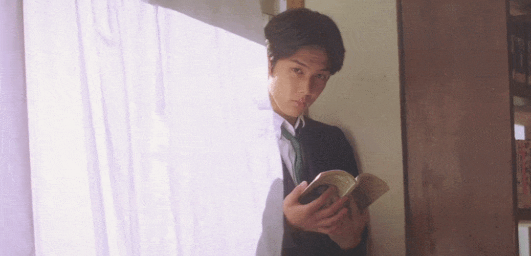 对柏原崇的最初心动时刻,就在这一刻定格了美好.