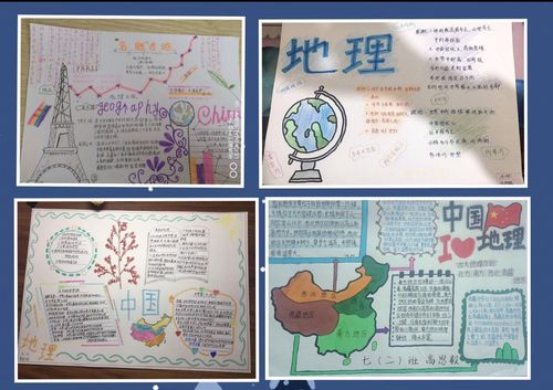 "趣味生物,精彩地理"——长安区第一初级中学生物,地理专题手抄报缤纷