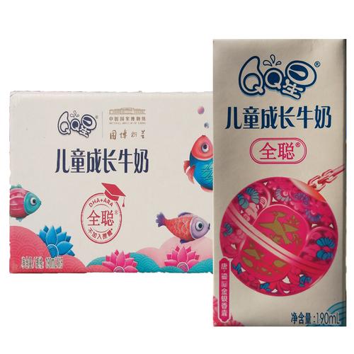 【2月新货】伊利qq星儿童成长*牛奶
