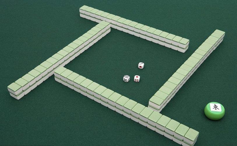 麻将摆的时候几个一摞 几个一行?