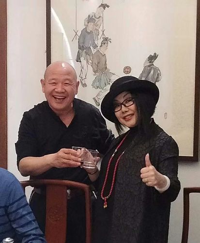 张海燕,张京海,张冰,姚岗,黄帝等人应北京顽主,著名诗人翟大非的邀请