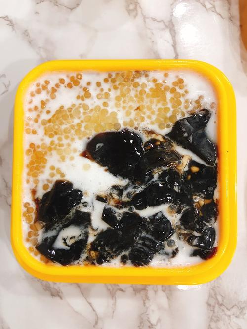 椰汁西米露凉粉