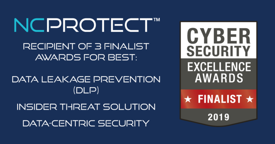 protect named a finalist in three cybersecurity excellence award