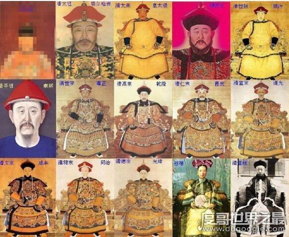 清朝皇帝顺序列表,康熙大帝排第4在位61年创历史之最