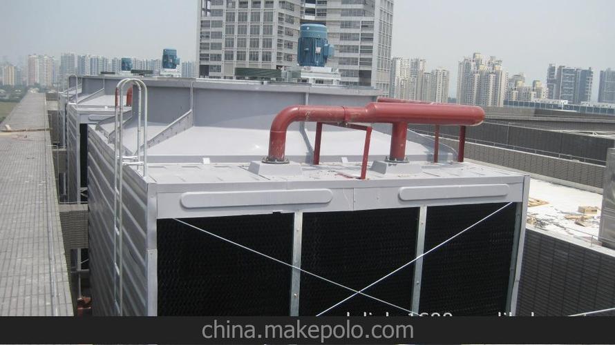 飞机航站楼地铁枢纽专用500吨冷却塔:单风机低噪音玻璃钢冷水塔