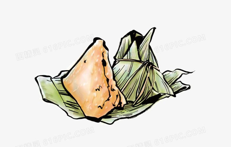 手绘粽子图片图片免费下载_png素材_编号ve9ip3m61_图